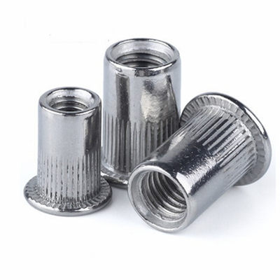 El aluminio de los partes movibles roscados 5056 reduce la nuez ciega principal M6 del remache
